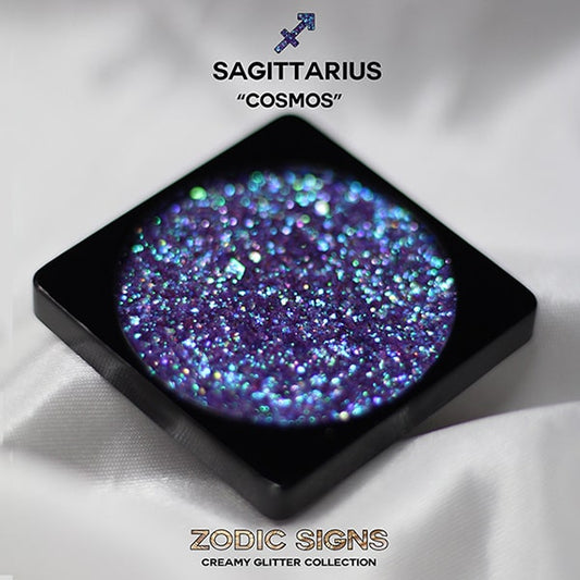 Creamy Glitter Sagittarius Cosmos