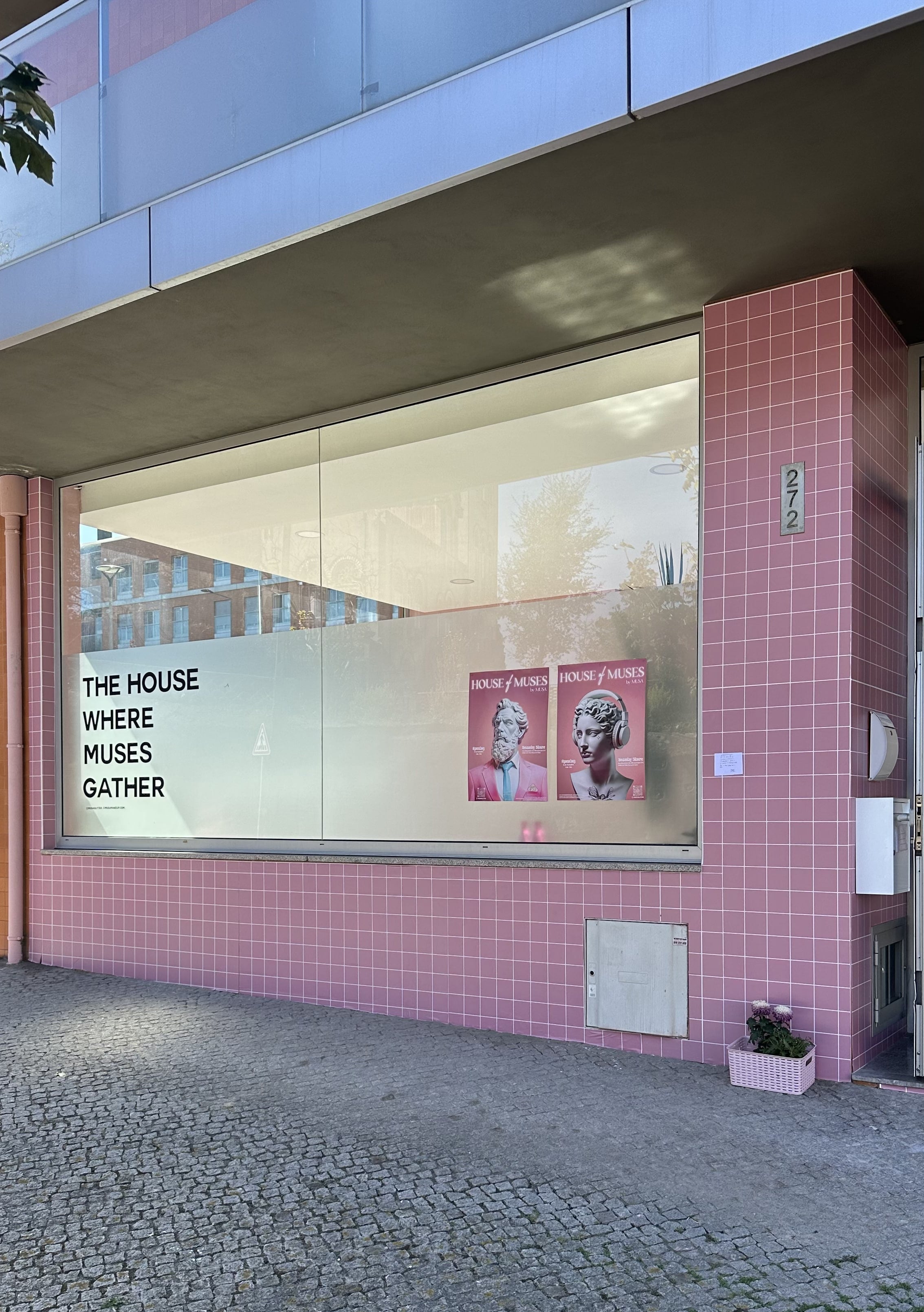 house of muses from Musa Glitter. In oporto Portugal